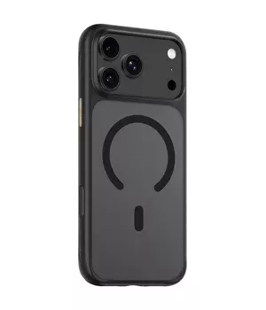 TPU+PC чехол Blueo Skin Friendly Frosted with MagSafe для Apple iPhone 17 Pro Max (6.9") Черный TPU+PC чехол Blueo Skin Friendly Frosted with MagSafe для Apple iPhone 17 Pro Max (6.9") Черный