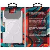 Чохол Ummi transparent with MagSafe для Apple iPhone 17 Pro Max (6.9") Clear