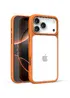 TPU+PC чохол Metal Buttons для Apple iPhone 17 Pro Max (6.9") Помаранчевий / Orange
