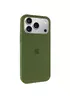 Чохол Silicone Case Full Protective (AA) для Apple iPhone 17 Pro Max (6.9") Зелений / Dark Olive