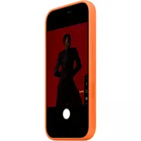 Чехол Silicone case (AAA) with Magsafe and Animation для Apple iPhone 17 Pro Max (6.9") Orange