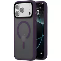 Чехол Ummi Colorful with MagSafe для Apple iPhone 17 Pro Max (6.9") Темно-фиолетовый / Dark Purple