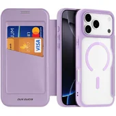 Чехол-книжка Dux Ducis Skin X Pro with MagSafe для Apple iPhone 17 Pro (6.3") Purple