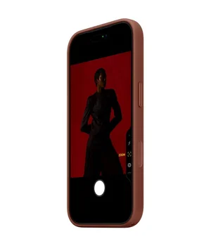 Чохол тканинний TechWoven (AAA) NEW with MagSafe and Animation для Apple iPhone 17 Pro (6.3") Sienna