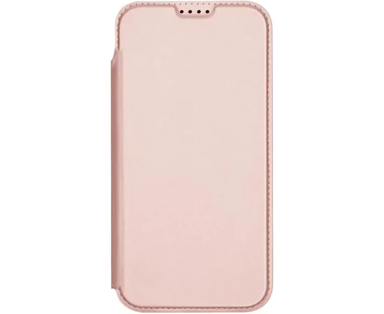 Чехол-книжка Dux Ducis с карманом для визиток для Apple iPhone 17 Pro (6.3") Rose Gold