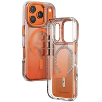 Чехол TPU+PC Puloka Resplendent with Magnetic Fit для Apple iPhone 17 Pro / 18 Pro (6.3") Orange