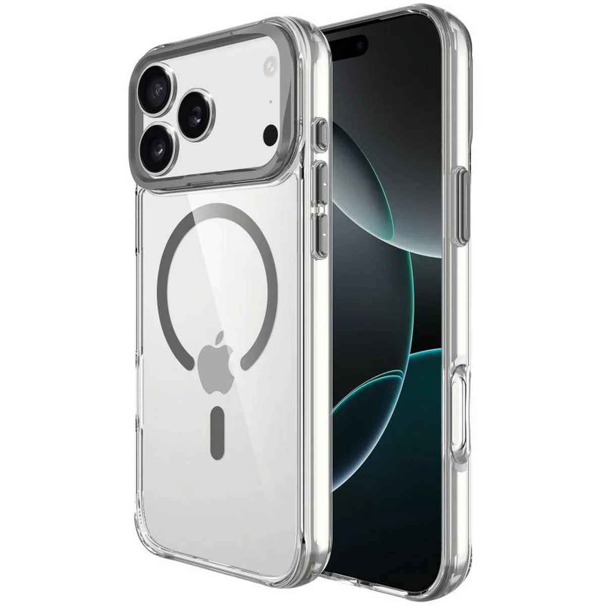 Чехол TPU Space Case Apex with MagSafe для Apple iPhone 17 Pro (6.3") Grey
