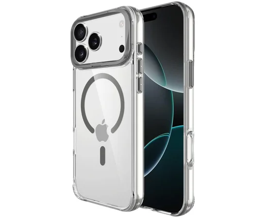 Чехол TPU Space Case Apex with MagSafe для Apple iPhone 17 Pro (6.3") Grey