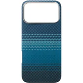Чехол PC Carbon Protection Slim with MagSafe для Apple iPhone 17 Pro (6.3") Blue