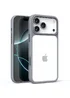 TPU+PC чохол Metal Buttons для Apple iPhone 17 Pro (6.3") Сірий / Grey