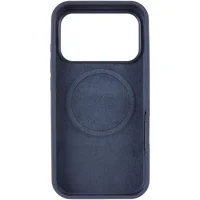 Чохол Silicone Case Full Protective (AA) V2 with MagSafe для Apple iPhone 17 Pro (6.3") Темно-синій / Midnight blue