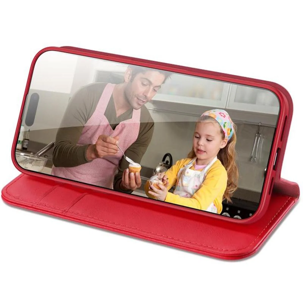 Чохол-книжка Dux Ducis Hivo для Apple iPhone 17 Pro (6.3") Red