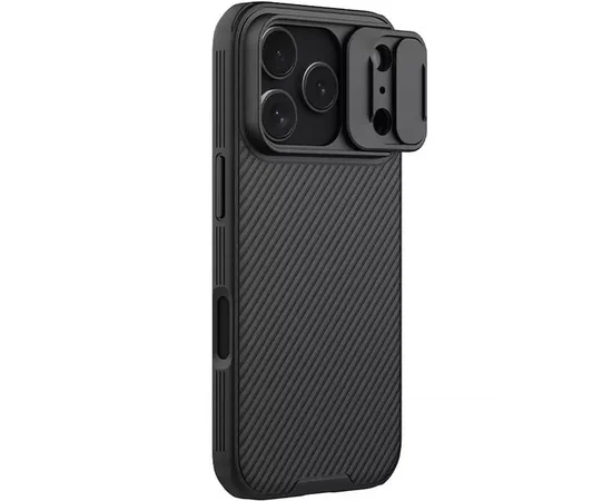 Карбонова накладка Nillkin CamShield Pro для Apple iPhone 17 Pro (6.3") Black