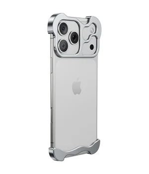 Чохол Minimalist Metal Bumper для Apple iPhone 17 Pro (6.3") Silver