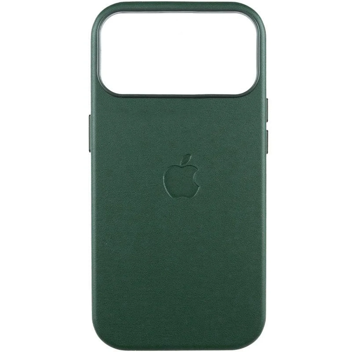 Кожаный чехол Leather Case (AAA) with MagSafe and Animation для Apple iPhone 17 Pro (6.3") Green