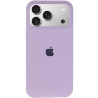Чехол Silicone Case Full Protective (AA) для Apple iPhone 17 Pro (6.3") Сиреневый / Lilac