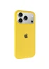 Чехол Silicone Case Full Protective (AA) для Apple iPhone 17 Pro (6.3") Желтый / Yellow