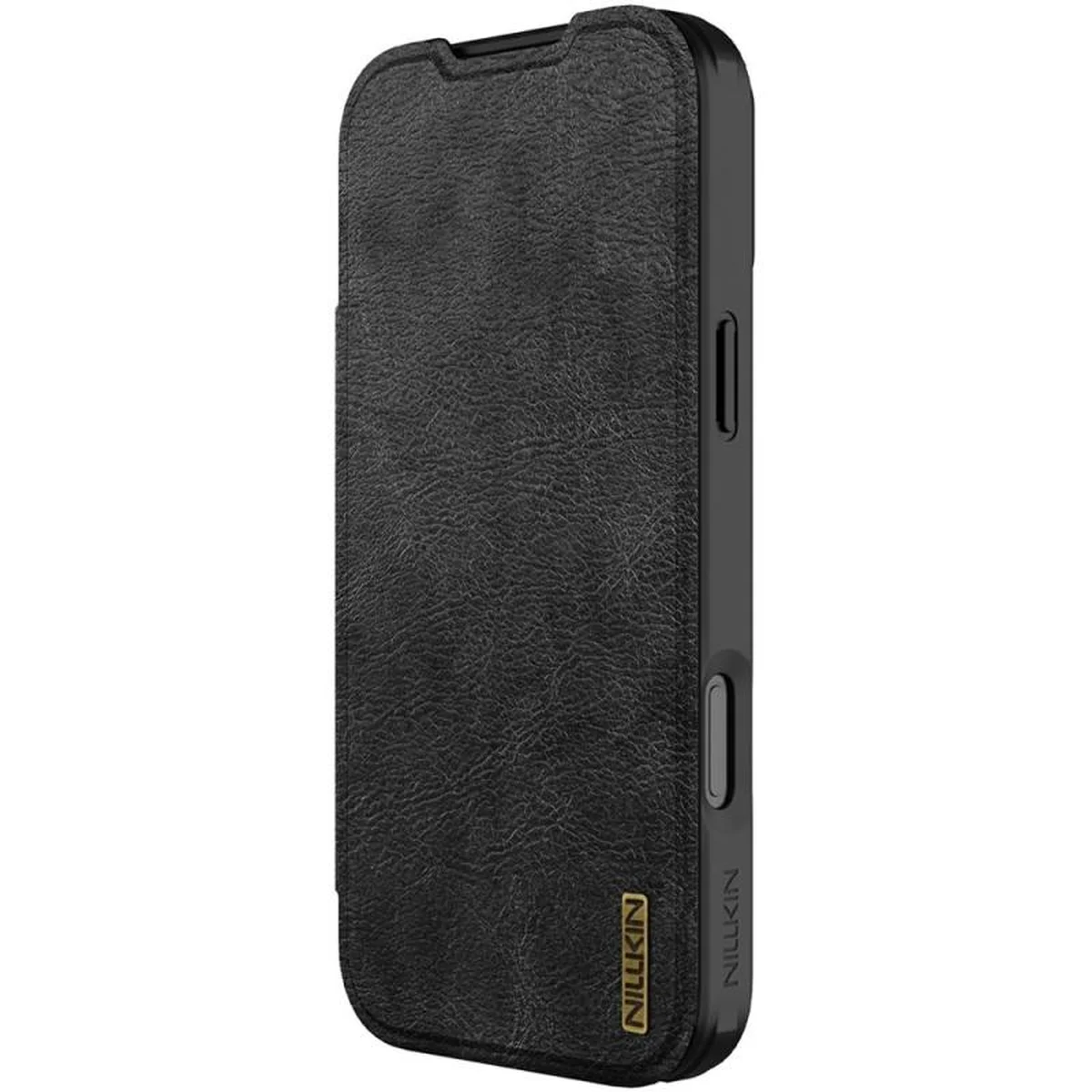 Кожаный чехол-книжка Nillkin Qin Pro Camshield для Apple iPhone 17 Pro (6.3") Black