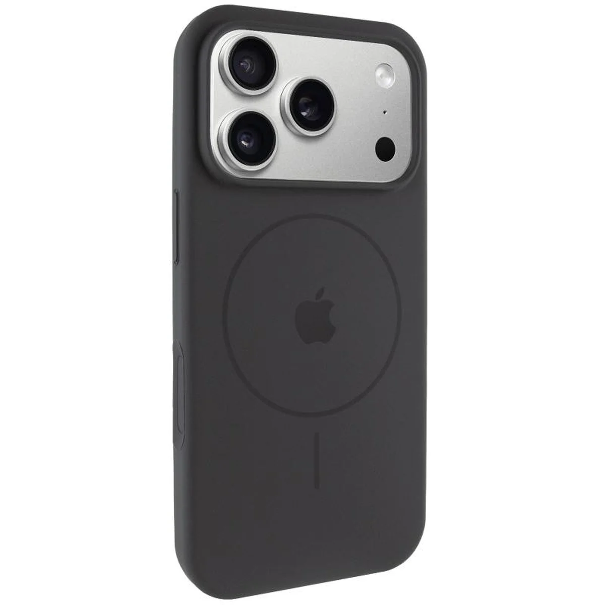 Чохол Silicone Case Full Protective (AA) V2 with MagSafe для Apple iPhone 17 Pro (6.3") Сірий / Dark Gray