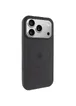 Чехол Silicone Case Full Protective (AA) V2 with MagSafe для Apple iPhone 17 Pro (6.3") Серый / Dark Gray