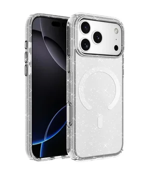 Чохол TPU Eclipse Sparkle (MagFit) для Apple iPhone 17 Pro (6.3") Clear