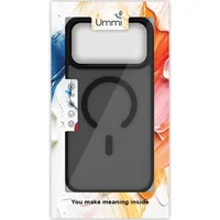 Чохол Ummi Colorful with MagSafe для Apple iPhone 17 Pro (6.3") Чорний / Black