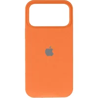 Чехол Silicone Case Full Protective (AA) для Apple iPhone 17 Pro (6.3") Оранжевый / Orange