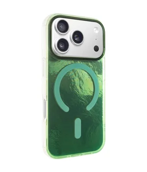 Чехол TPU Shiny Mountain (MagFit) для Apple iPhone 17 Pro (6.3") Green Чехол TPU Shiny Mountain (MagFit) для Apple iPhone 17 Pro (6.3") Green
