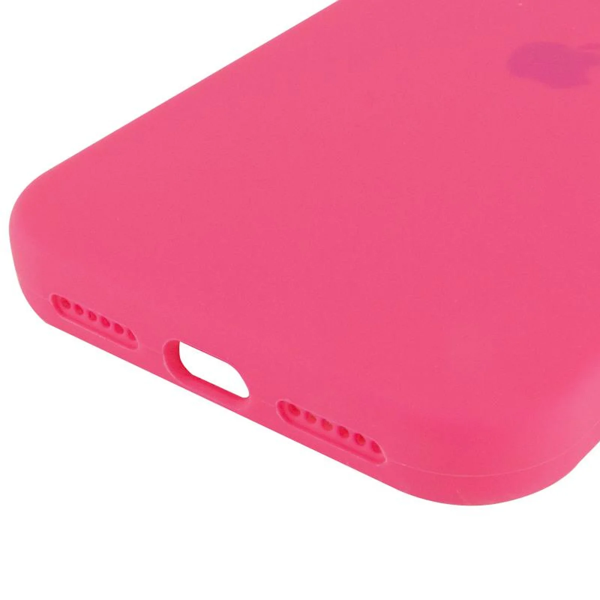 Чехол Silicone Case Full Protective (AA) для Apple iPhone 17 Pro (6.3") Розовый / Barbie pink