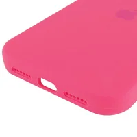Чехол Silicone Case Full Protective (AA) для Apple iPhone 17 Pro (6.3") Розовый / Barbie pink