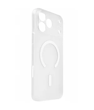 Чохол PC Slim Matte with Magnetic Fit (camera button) для Apple iPhone 17 Pro (6.3") White
