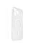 Чехол PC Slim Matte with Magnetic Fit (camera button) для Apple iPhone 17 Pro (6.3") White