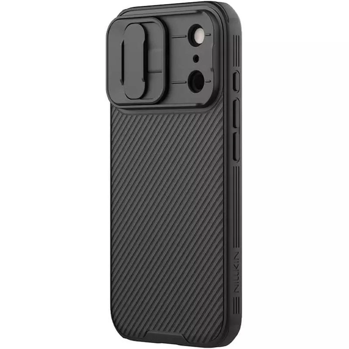 Карбоновая накладка Nillkin CamShield Pro Magnetic для Apple iPhone 17 Pro (6.3") Black