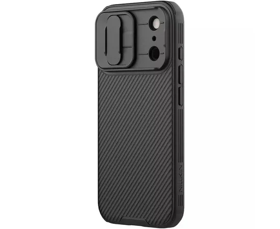 Карбонова накладка Nillkin CamShield Pro Magnetic для Apple iPhone 17 Pro (6.3") Black