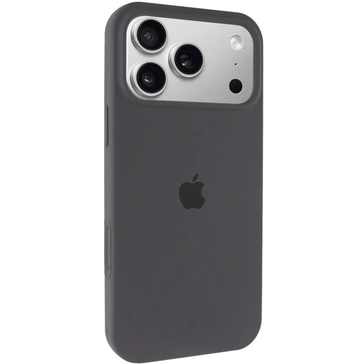 Чехол Silicone Case Full Protective (AA) для Apple iPhone 17 Pro (6.3") Серый / Dark Gray