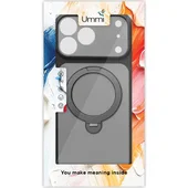 Чехол Ummi Full Camera with MagSafe HQ Ring для Apple iPhone 17 Pro (6.3") Black