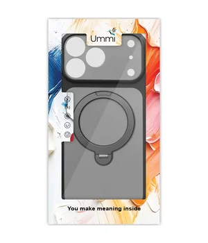 Чехол Ummi Full Camera with MagSafe HQ Ring для Apple iPhone 17 Pro (6.3") Black