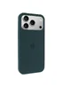 Чехол Silicone Case Full Protective (AA) для Apple iPhone 17 Pro (6.3") Зеленый / Forest green