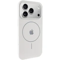 Чохол Silicone Case Full Protective (AA) V2 with MagSafe для Apple iPhone 17 Pro (6.3") Білий / White