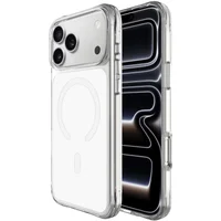 Чехол TPU+PC Space Pure Color with Magnetic Fit для Apple iPhone 17 Pro / 18 Pro (6.3") White