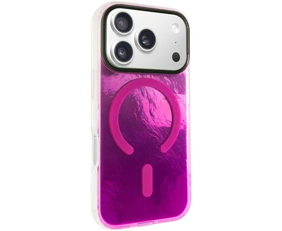 Чехол TPU Shiny Mountain (MagFit) для Apple iPhone 17 Pro (6.3") Pink