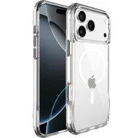 Чехол TPU Space Octagon with MagSafe для Apple iPhone 17 Pro (6.3") Clear