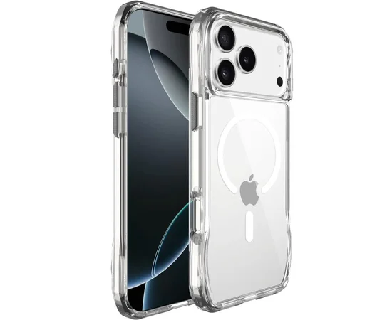 Чохол TPU Space Octagon with MagSafe для Apple iPhone 17 Pro (6.3") Clear