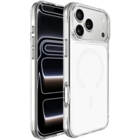 Чехол TPU+PC Space Pure Color with Magnetic Fit для Apple iPhone 17 Pro / 18 Pro (6.3") White