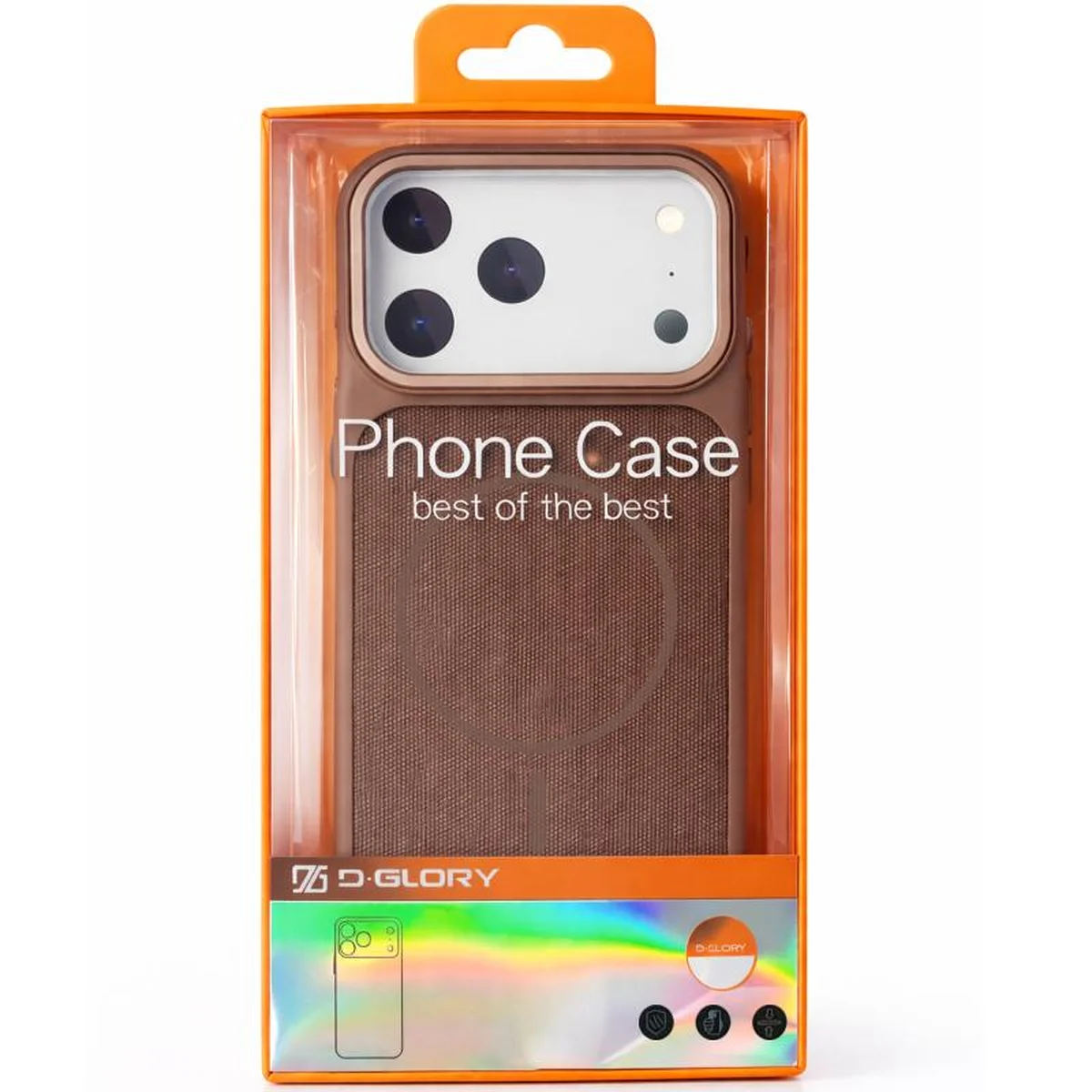 Чохол TPU TechWoven Hybrid with MagSafe для Apple iPhone 17 Pro (6.3") Desert Gold