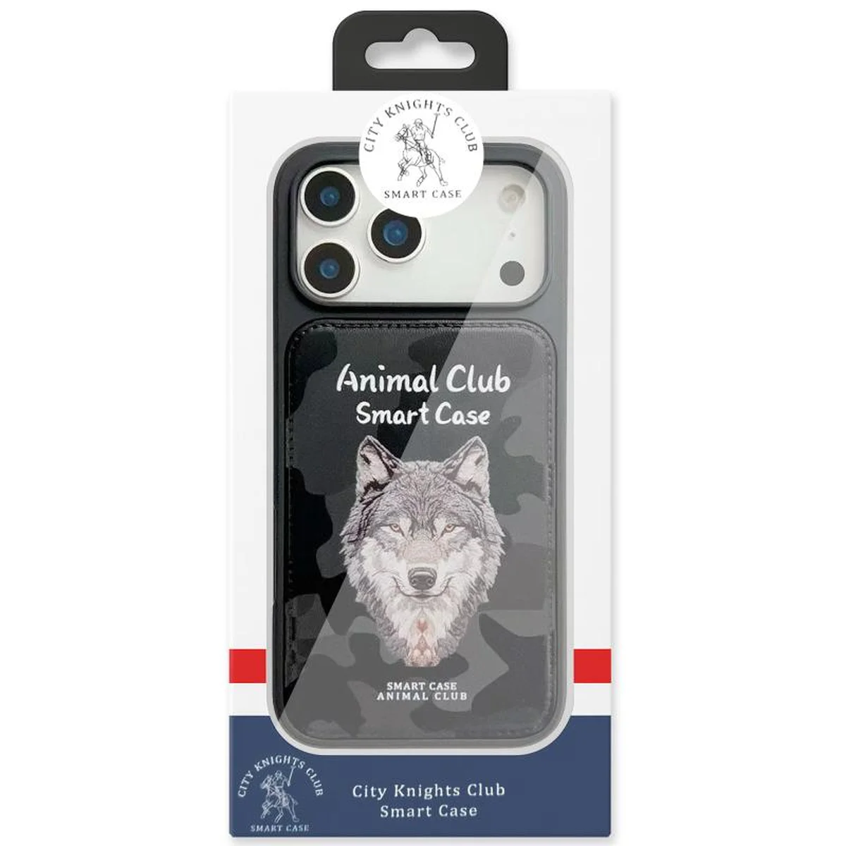 TPU+PC чехол Animal Club для Apple iPhone 17 Pro (6.3") Black