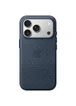 Чехол тканевый TechWoven (AAA) NEW with MagSafe and Animation для Apple iPhone 17 Pro (6.3") Blue