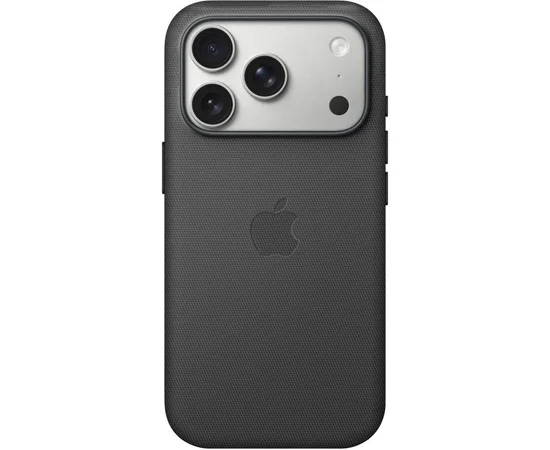 Тканевый чехол TechWoven (AAA) with MagSafe and Animation для Apple iPhone 17 Pro (6.3") Black