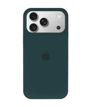 Чохол Silicone Case Full Protective (AA) для Apple iPhone 17 Pro (6.3") Зелений / Forest green