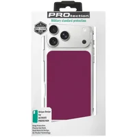 Чехол TPU+PC Space Pure Color with Magnetic Fit для Apple iPhone 17 Pro / 18 Pro (6.3") Cherry